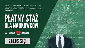 Płatny staż dla naukowców