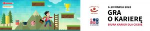 Baner promujący wydarzenie Gra o Karierę
