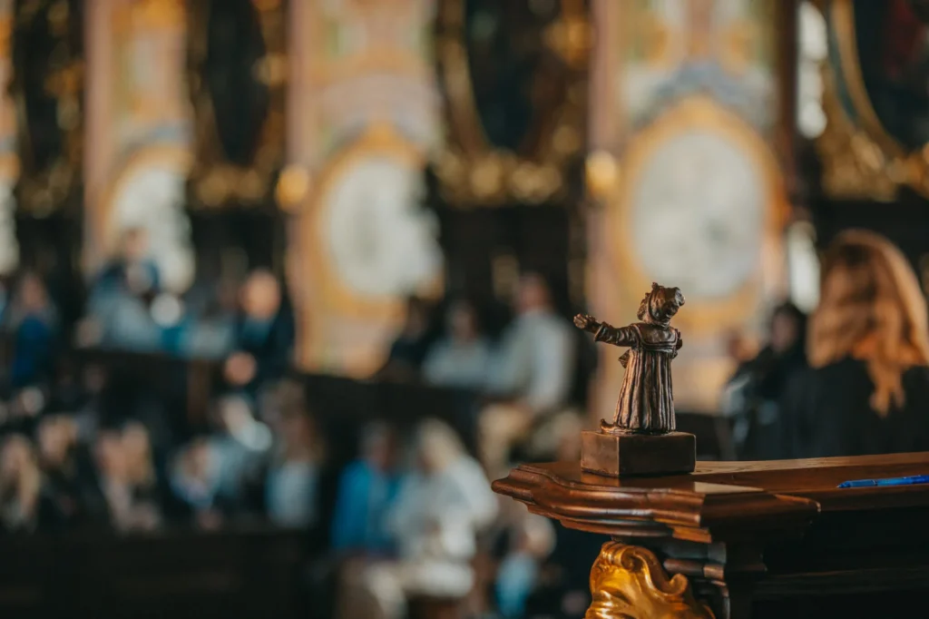 drewniana rzeźba w Auli Leopoldina