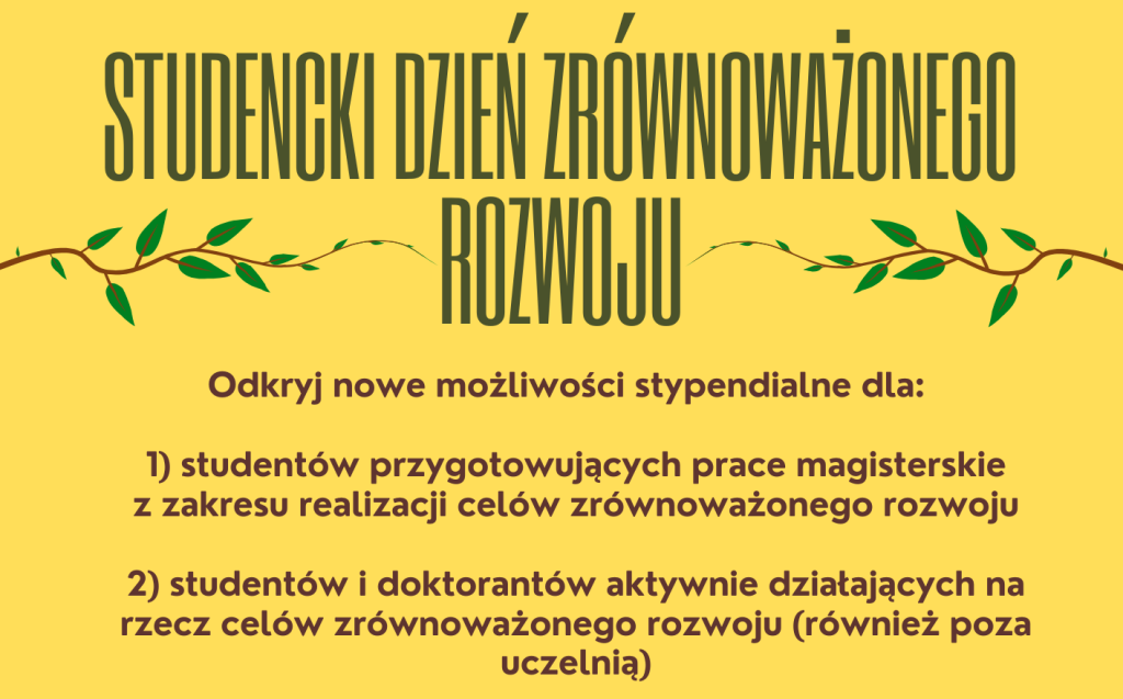 Studencki Dzień Zrównoważonego Rozwoju