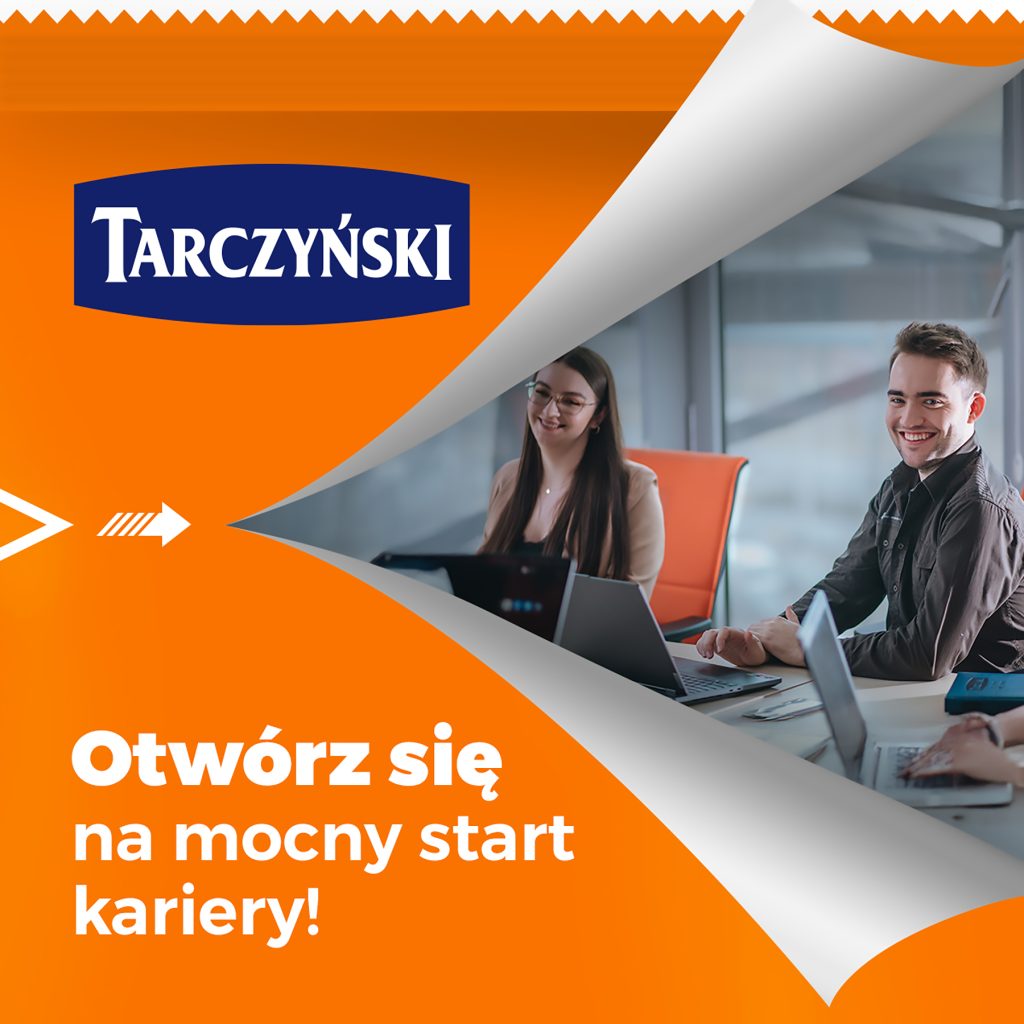 Grafika promująca staże