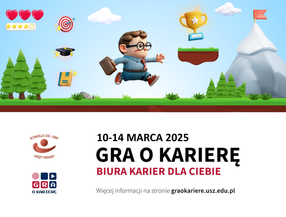 Plakat promujący projekt Gra o Karierę