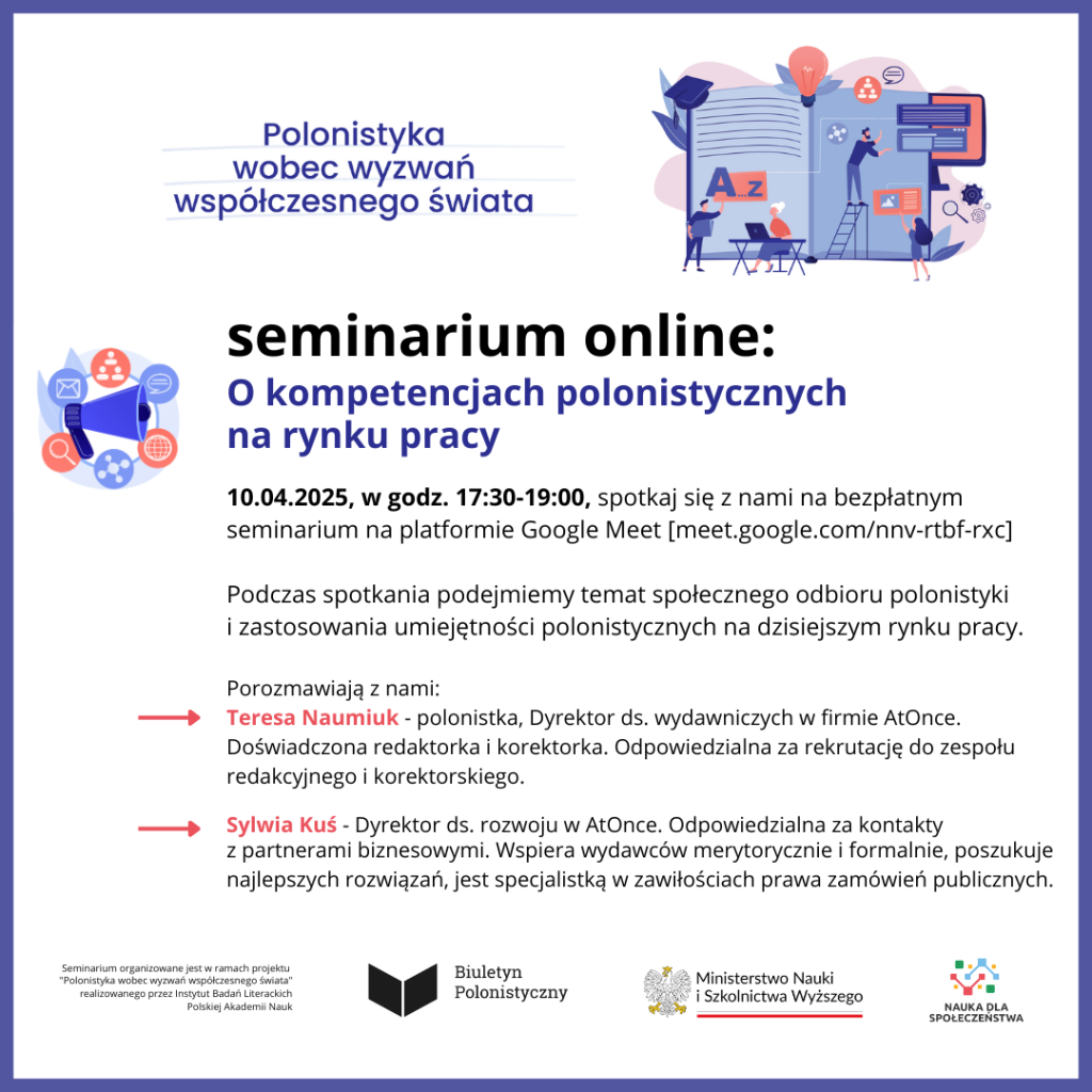 zaproszenie na seminarium online