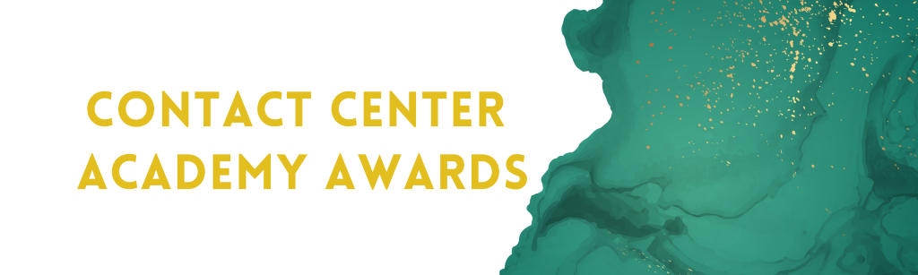 Grafika z napisem Contact Center Academy Awards
