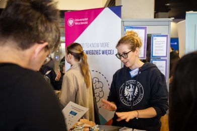 XIX edycja Targów Pracy i Praktyk KAMPUS KARIERY, fot. Paweł Piotrowski/Uniwersytet Wrocławski