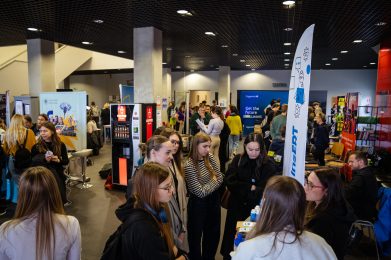 XIX edycja Targów Pracy i Praktyk KAMPUS KARIERY, fot. Paweł Piotrowski/Uniwersytet Wrocławski