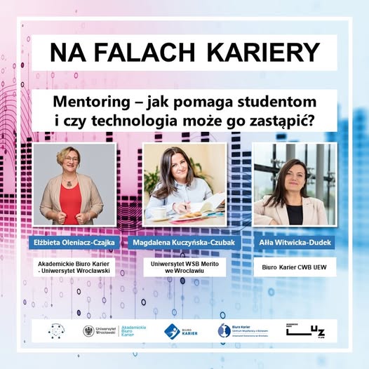 Grafika promująca odcinek podcastu z cyklu Na Falach Kariery