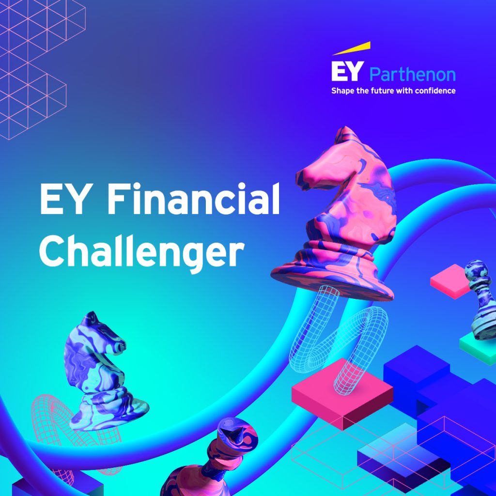 Plakat promujący EY Financial Challanger