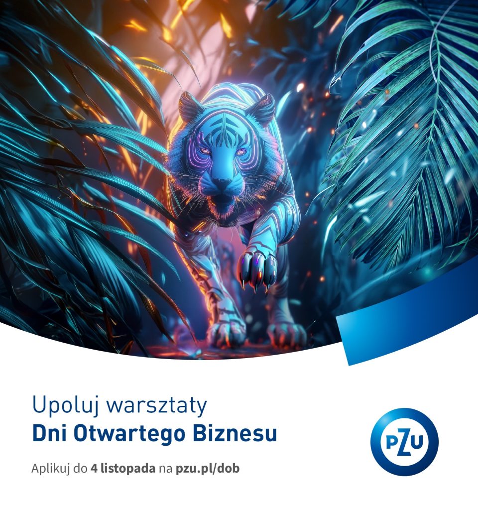 Plakat promujący Dni Otwartego Biznesu PZU