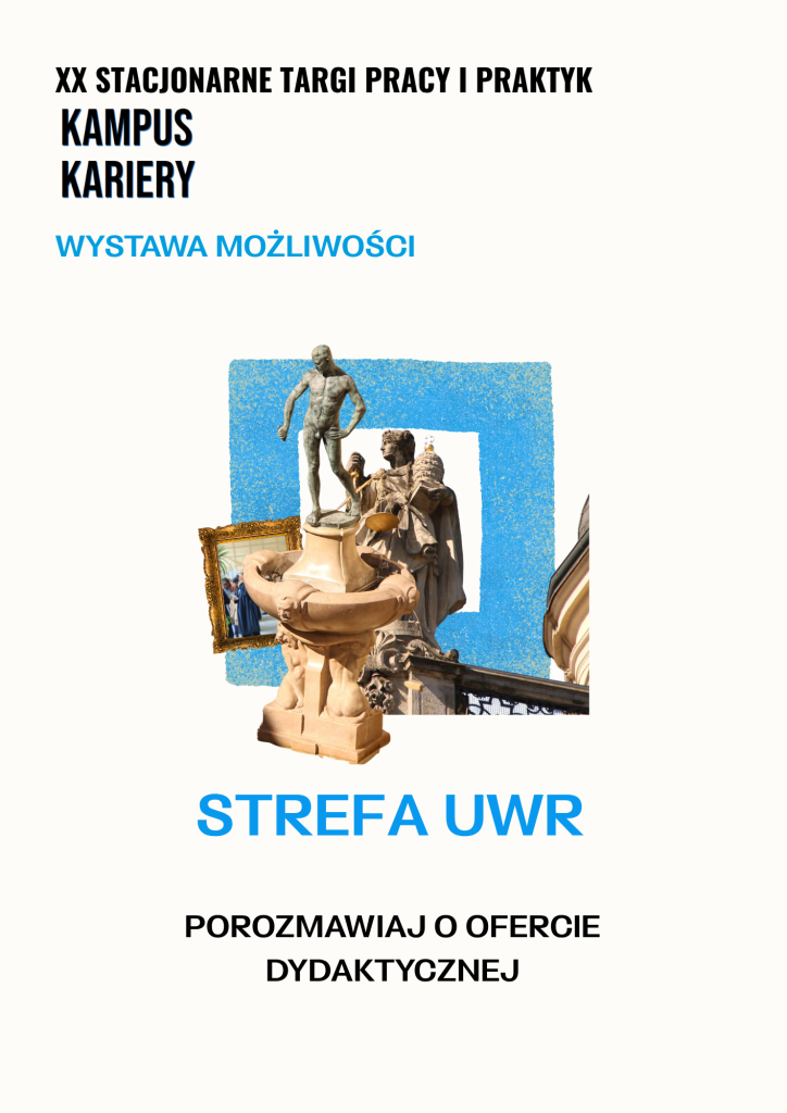 Plakat promujący STREFĘ UWR