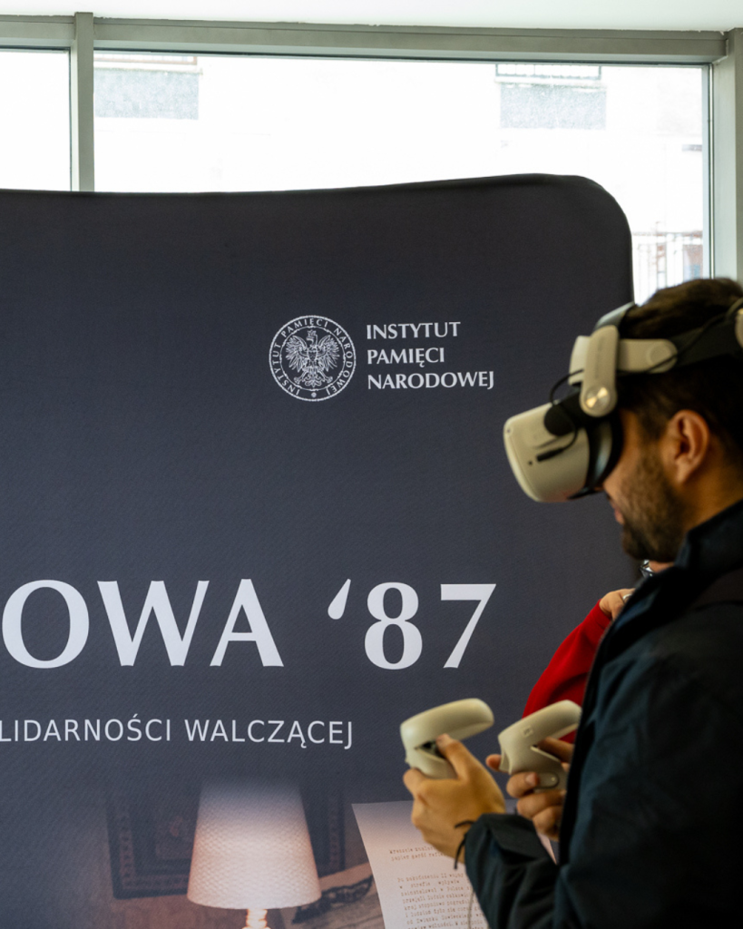 Targi Pracy i Praktyk stoisko VR IPN