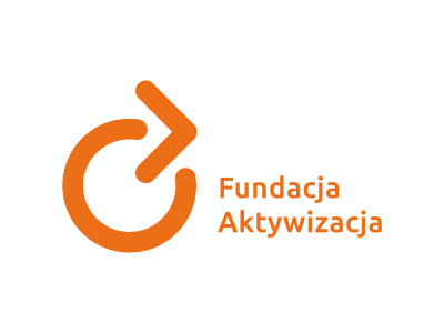 pomarańczowe logo Fundacja Aktywizacja