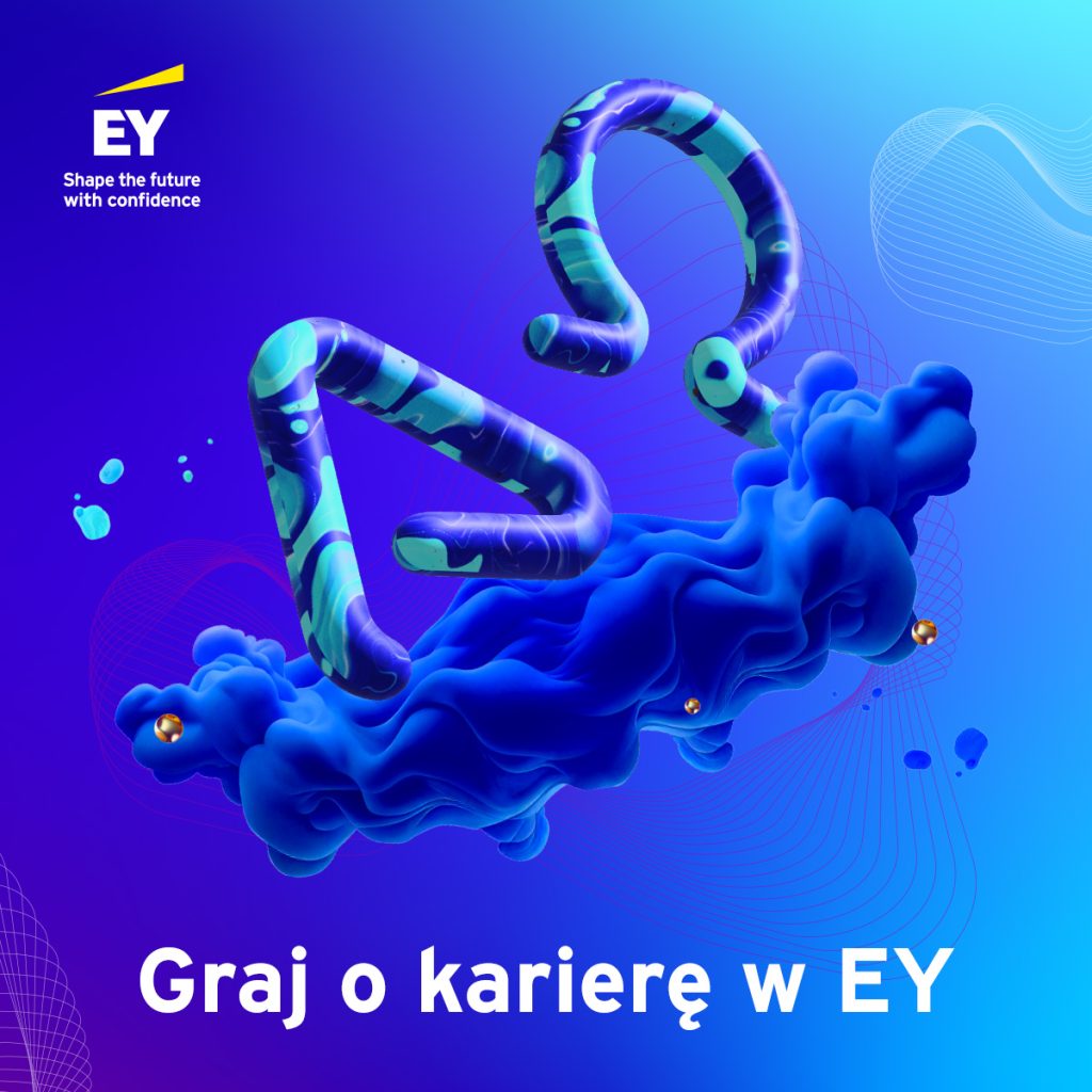 Grafika promująca dwie nowe inicjatywy od EY!