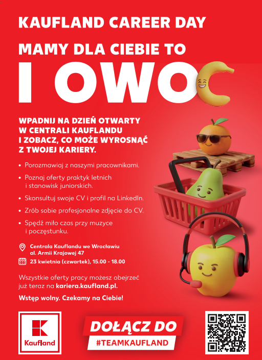 plakat kaufland career day